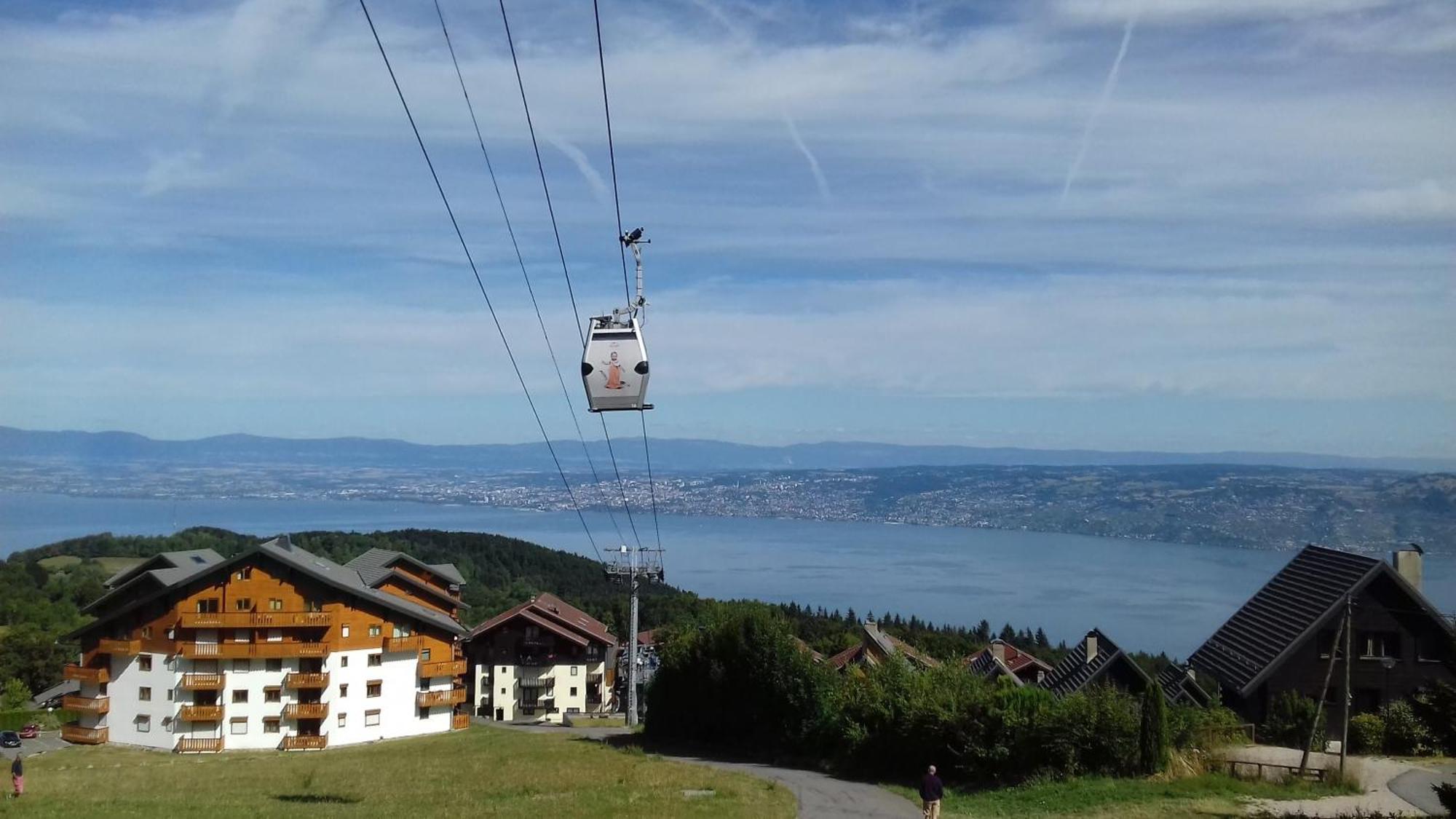 Chalet Les Alpages Vue Panoramique Sur Le Lac Leman Thollon-les-Memises ภายนอก รูปภาพ