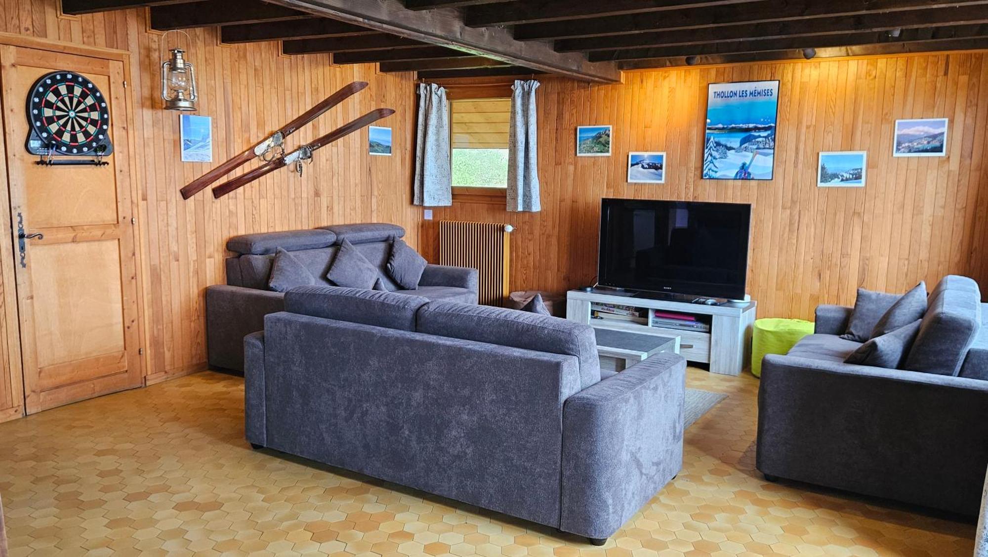 Chalet Les Alpages Vue Panoramique Sur Le Lac Leman Thollon-les-Memises ภายนอก รูปภาพ